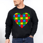 Autism heart, Autism Theme T-shirt, Hoodie, Sweatshirt