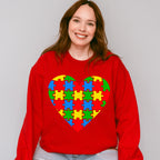 Autism heart, Autism Theme T-shirt, Hoodie, Sweatshirt