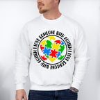 I love someone with Autism, Autism Theme T-shirt, Hoodie, Sweatshirt
