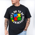 It's OK To Be Different, Autism Theme T-shirt, Hoodie, Sweatshirt