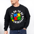 It's OK To Be Different, Autism Theme T-shirt, Hoodie, Sweatshirt