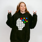 Autism Head, Autism Theme T-shirt, Hoodie, Sweatshirt