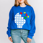 Autism Head, Autism Theme T-shirt, Hoodie, Sweatshirt