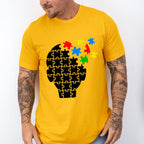 Autism Head, Autism Theme T-shirt, Hoodie, Sweatshirt
