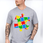 Autism Puzzle Piece, Autism Theme T-shirt, Hoodie, Sweatshirt