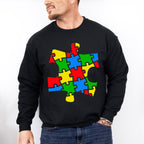 Autism Puzzle Piece, Autism Theme T-shirt, Hoodie, Sweatshirt