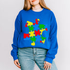Autism Puzzle Piece, Autism Theme T-shirt, Hoodie, Sweatshirt