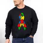 Autism Ribbon, Autism Theme T-shirt, Hoodie, Sweatshirt