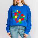 Autism Footprints, Autism Theme T-shirt, Hoodie, Sweatshirt