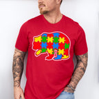 Autism Bear, Autism Theme T-shirt, Hoodie, Sweatshirt