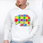 Autism Bear, Autism Theme T-shirt, Hoodie, Sweatshirt