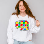 Autism Bear, Autism Theme T-shirt, Hoodie, Sweatshirt