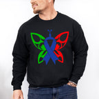 Autism Ribbon Butterfly, Autism Theme T-shirt, Hoodie, Sweatshirt