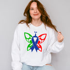 Autism Ribbon Butterfly, Autism Theme T-shirt, Hoodie, Sweatshirt