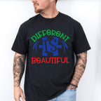 Different Is Beautiful, Autism Theme T-shirt, Hoodie, Sweatshirt