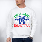 Different Is Beautiful, Autism Theme T-shirt, Hoodie, Sweatshirt