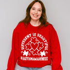 Different Is Beautiful, Autism Theme T-shirt, Hoodie, Sweatshirt