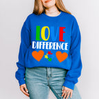 Love Difference, Autism Theme T-shirt, Hoodie, Sweatshirt