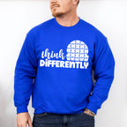 Think Differently, Autism Theme T-shirt, Hoodie, Sweatshirt