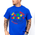 We All Have Different Abilities, Autism Theme T-shirt, Hoodie, Sweatshirt