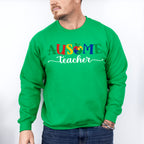Ausome Teacher, Autism Theme T-shirt, Hoodie, Sweatshirt
