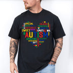 Autism Word Cloud, Autism Theme T-shirt, Hoodie, Sweatshirt