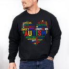 Autism Word Cloud, Autism Theme T-shirt, Hoodie, Sweatshirt