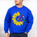 Autism Flower, Autism Theme T-shirt, Hoodie, Sweatshirt