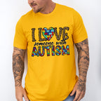 I Love Someone With Autism, Autism Theme T-shirt, Hoodie, Sweatshirt
