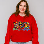 Peace Love Autism, Autism Theme T-shirt, Hoodie, Sweatshirt