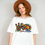 Peace Love Autism, Autism Theme T-shirt, Hoodie, Sweatshirt
