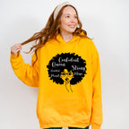 Afro Queen Glasses Design Juneteenth Unisex Crewneck T-Shirt Sweatshirt Hoodie