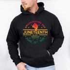 Juneteenth Black American Freedom Emancipation Day Juneteenth Unisex Crewneck T-Shirt Sweatshirt Hoodie