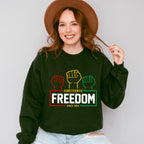 Juneteenth Freedom Since 1865 Black History Juneteenth Unisex Crewneck T-Shirt Sweatshirt Hoodie