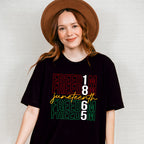 Freedom 1865 - Juneteenth Unisex Crewneck T-Shirt Sweatshirt Hoodie