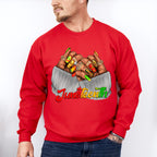 Juneteenth Nails Design - Juneteenth Unisex Crewneck T-Shirt Sweatshirt Hoodie