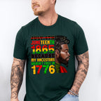 Juneteenth 1865 Because My Ancestors Were Not Free In 1776 - Juneteenth Unisex Crewneck T-Shirt Sweatshirt Hoodie