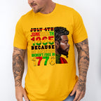 Juneteenth 1865 Because My Ancestors Were Not Free In 1776 - Juneteenth Unisex Crewneck T-Shirt Sweatshirt Hoodie