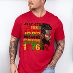 Juneteenth 1865 Because My Ancestors Were Not Free In 1776 - Juneteenth Unisex Crewneck T-Shirt Sweatshirt Hoodie