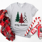 Merry Christmas Tree - Christmas Unisex Crewneck T-Shirt Sweatshirt Hoodie