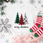 Merry Christmas Tree - Christmas Unisex Crewneck T-Shirt Sweatshirt Hoodie