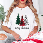 Merry Christmas Tree - Christmas Unisex Crewneck T-Shirt Sweatshirt Hoodie