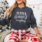 Pepper Mint Everything Design - Christmas Unisex Crewneck T-Shirt Sweatshirt Hoodie