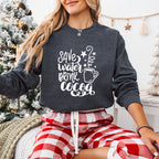 Save Water Drink Cocoa Design - Christmas Unisex Crewneck T-Shirt Sweatshirt Hoodie