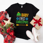Baby First Christmas Design - Christmas Unisex Crewneck T-Shirt Sweatshirt Hoodie
