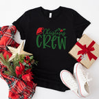 Christmas Crew Santa Hat Design - Christmas Unisex Crewneck T-Shirt Sweatshirt Hoodie