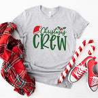 Christmas Crew Santa Hat Design - Christmas Unisex Crewneck T-Shirt Sweatshirt Hoodie