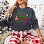 A Balanced Diet is a Christmas Cookie In Each Hand - Christmas Unisex Crewneck T-Shirt Sweatshirt Hoodie