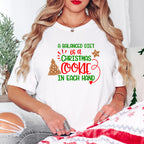 A Balanced Diet is a Christmas Cookie In Each Hand - Christmas Unisex Crewneck T-Shirt Sweatshirt Hoodie