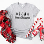 Merry Christmas Tree Design - Christmas Unisex Crewneck T-Shirt Sweatshirt Hoodie